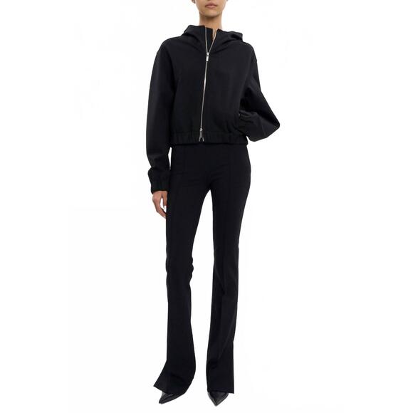 HELMUT LANG Pants - NEW HELMUT LANG ponte stretch knit bootcut pant in black
